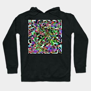 Abstract dance of hearts Hoodie